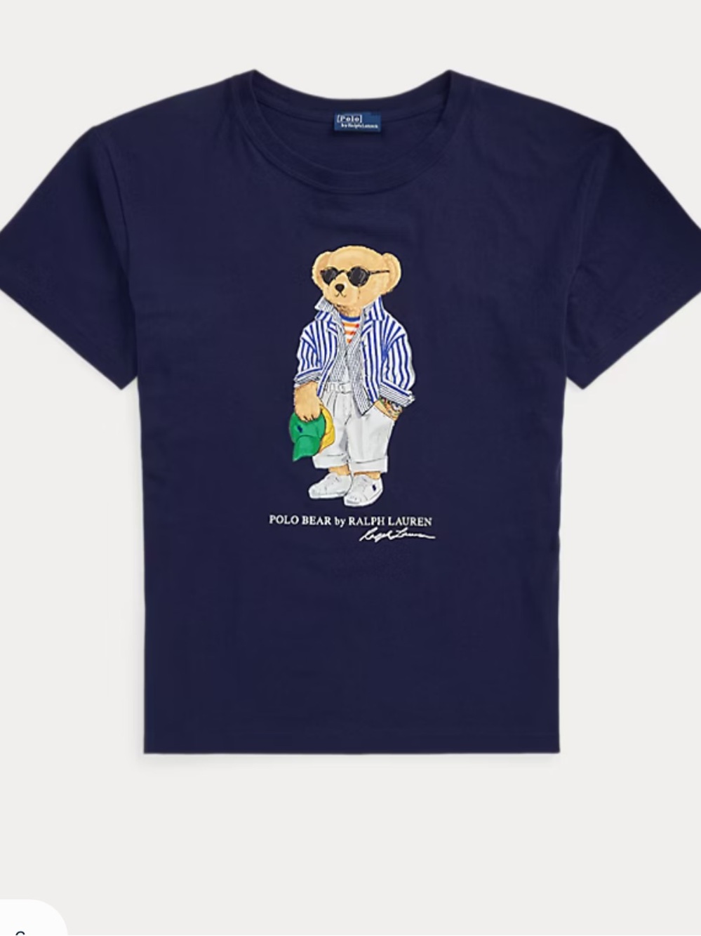 Polo Bear Cotton Jersey Tee